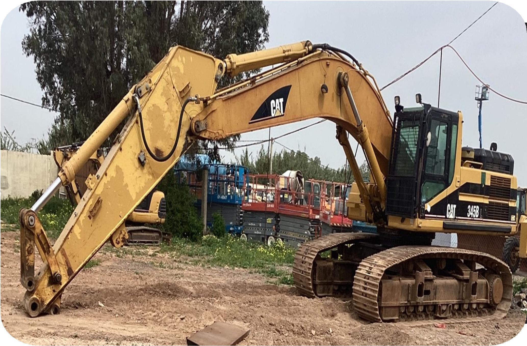 Africa Travaux Routiers-matériels a vendre-EXCAVATEUR 345BL-4